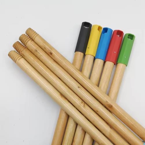 Vernis Quality Ivory Brush Wood Painted Cleaning Tools Varnished Wooden Broom Handle Broomstick